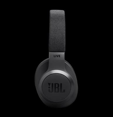JBL LIVE 770NC Wireless Adaptive Noise Cancelling Over-The-Ear Headphones, Black - Thumbnail 5