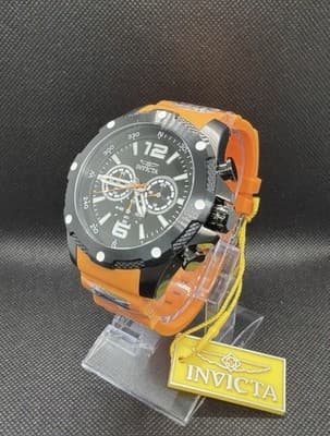 39988 Invicta Men’s Invicta I-Force Men 50 Stainless Steel Orange BRAND NEW! 🔥 - Thumbnail 4