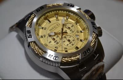 NEW 50mm INVICTA SPEEDWAY CHRONOGRAPH SILVER AND GOLD 49119 WATCH MSRP $395 🔥🔥 - Thumbnail 2