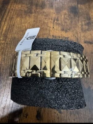 NEW MPW-0344 INVICTA Montres Prestige Men 44.5mm Metal Gold Black PC21S Quartz - Thumbnail 4