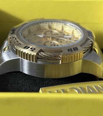 Invicta Speedway Ignition Men's Watch - 50mm Gold Steel Yellow Dial (49123) 🔥🔥 - Thumbnail 5