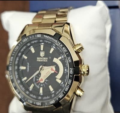 Invicta Montres Prestige X Men's Gold/Black Watch 46mm MPW-0100 - Thumbnail 2
