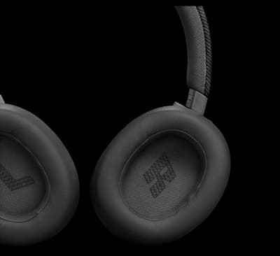 JBL LIVE 770NC Wireless Adaptive Noise Cancelling Over-The-Ear Headphones, Black - Thumbnail 8
