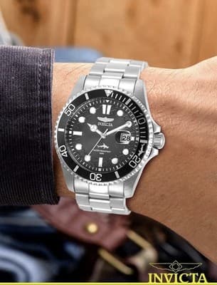 Model: 30806 Invicta Men'S Pro Diver 43Mm Stainless Steel Quartz Watch, Silver - Thumbnail 2