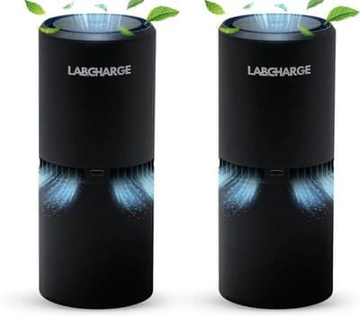LabCharge Compact Air Purifier - Covers 250 Sq Ft - Ideal for Bedroom or Dorm... - Thumbnail 9
