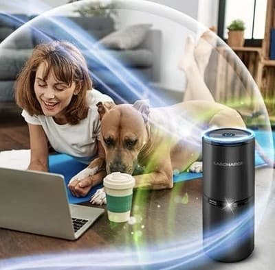 LabCharge Compact Air Purifier - Covers 250 Sq Ft - Ideal for Bedroom or Dorm... - Thumbnail 6
