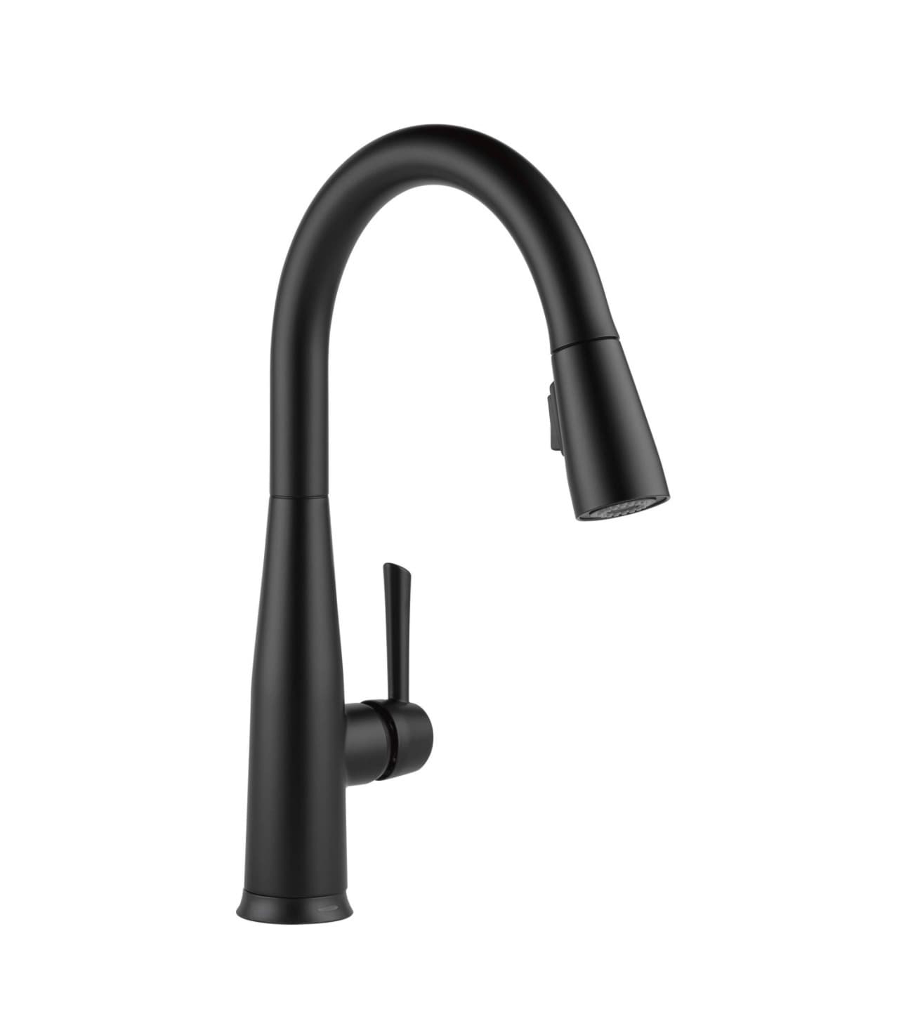 New Delta Matte Black Pull-Down Kitchen Faucet - Image 1