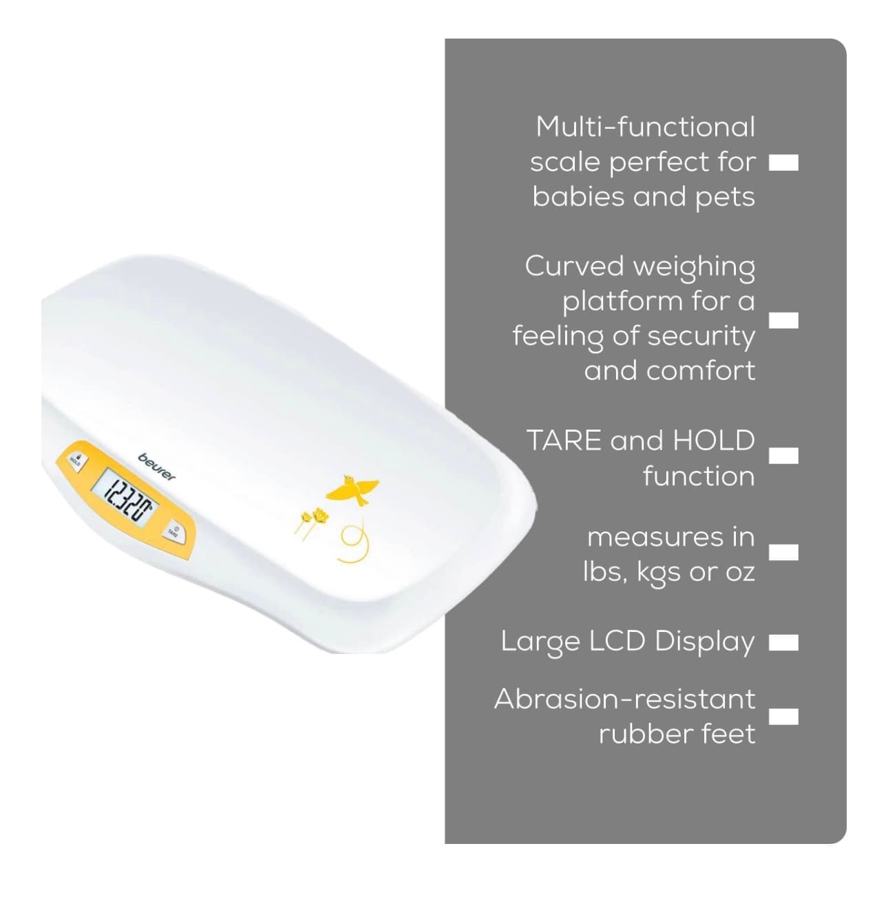New Beurer Baby Scale with High Precision Sensors - Thumbnail 9