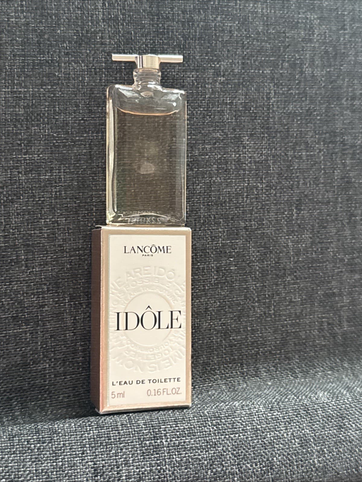 Authentic Lancome IDOLE L’Eau De Toilette 0.16 Fl Oz/5ml Mini Splash Travel Size - Thumbnail 6