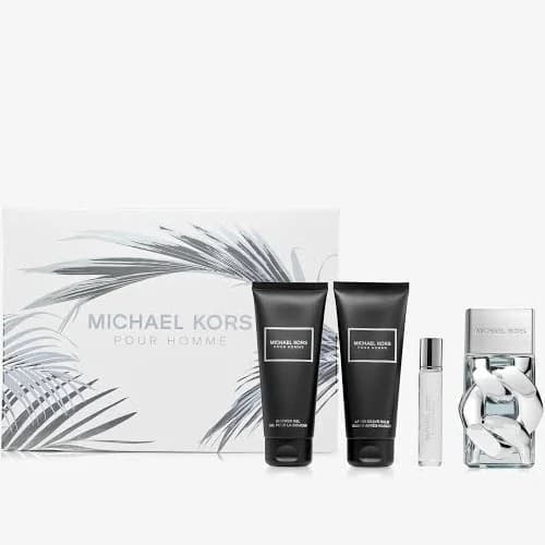 MICHAEL KORS Pour Homme 3pc Set Eau De Parfum 5ml + Shower Gel & Lotion 25ml NIB - Thumbnail 8