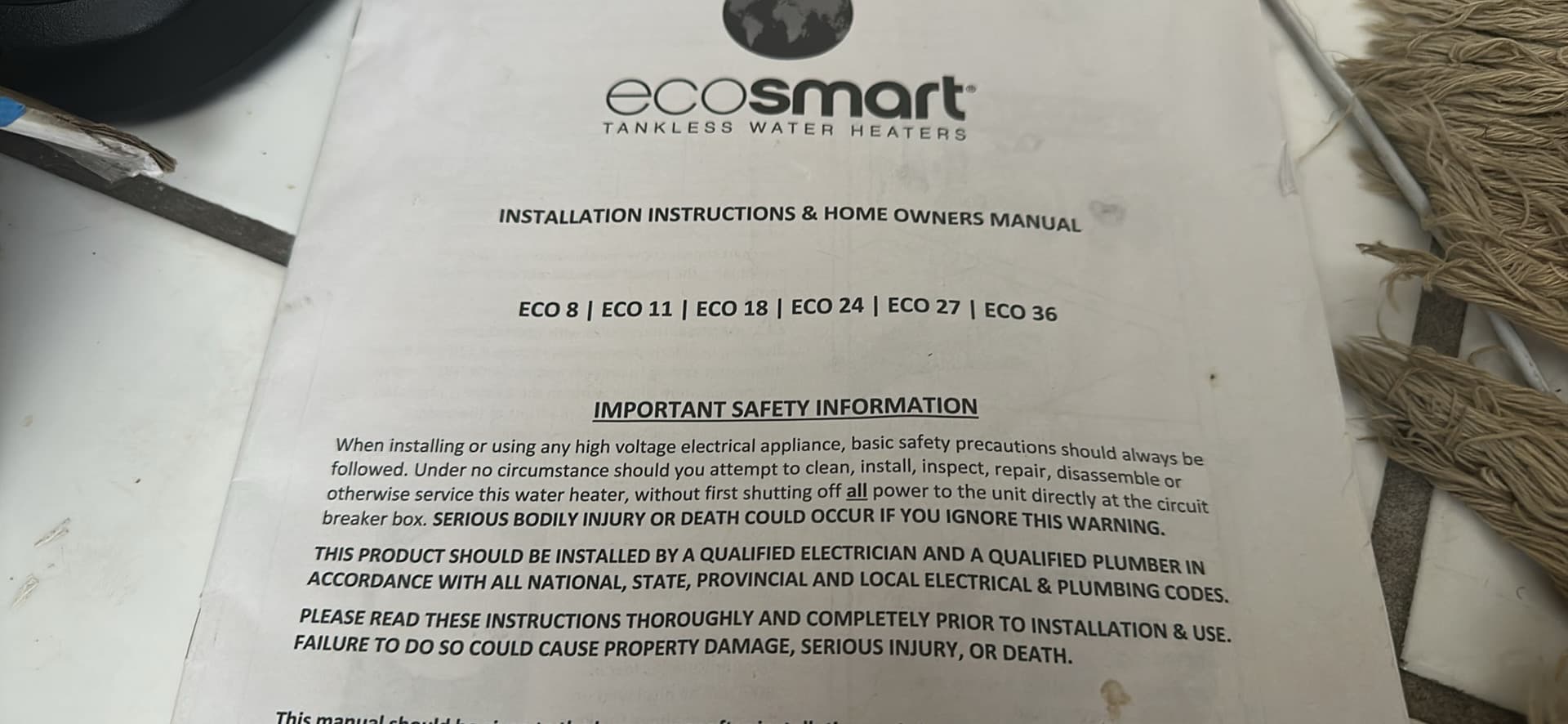 EcoSmart Tankless Water Heater with Digital Display - Thumbnail 4