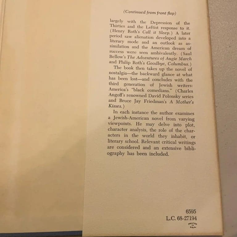 Autographed-The invention of the Jew;: Jewish-American education novels, 1916-19 - Thumbnail 6
