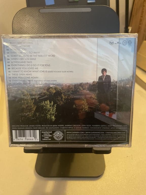 Clay Aiken A Thousand Different Ways By (CD, Sep-2006, RCA) - Thumbnail 3