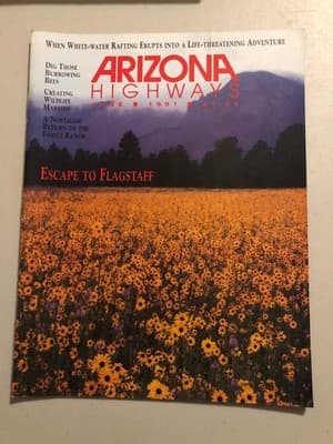 Arizona Highways Magazine June 1991 Escape to Flagstaff Travel Photography - Image 1