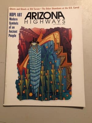 Arizona Highways Magazine October 1998 Hopi Art Travel Southwest Scenic Issue - Image 1