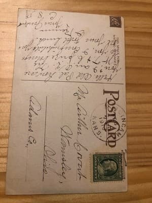 Vintage Tango Postcard I Wouldn't Hesitate To Tango With You Postmarked 1 Cent - Thumbnail 2