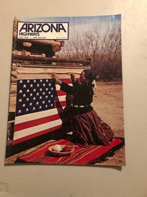 Arizona Highways Magazine July 1976 Vintage Travel Photography Issue One Dollar - Image 1