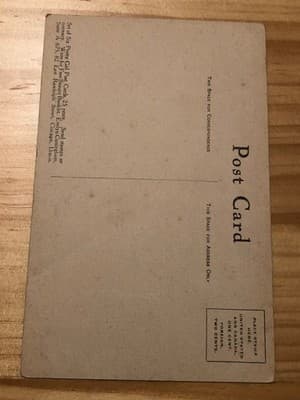 Evelyn Cunningham 1911 Chicago Pretty Girl Postcard Vintage Unposted Portrait - Thumbnail 2