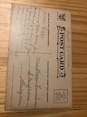Vintage Bathing Beauties Postcard Two Women Diving Board Seaside 1c Stamp Box - Thumbnail 2