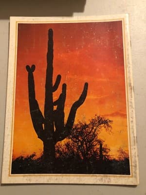 Arizona Highways Magazine December 1975 Seasons Greetings Vintage Cover - Thumbnail 2