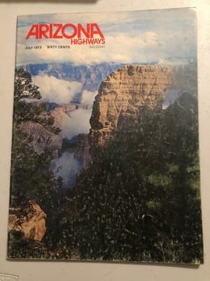 Arizona Highways Magazine July 1973 Travel Grand Canyon Photography Vintage - Image 1