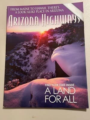 Arizona Highways Magazine Dec 2002 A Land For All Travel Photography Arizona - Image 1