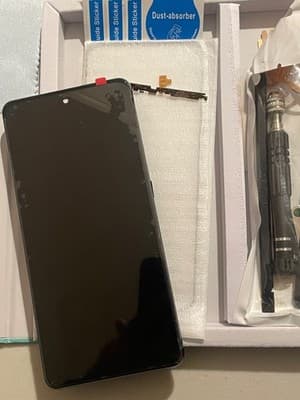 YWL RONG Screen Replacement Kit With Frame Tools Black LCD Digitizer HighRes - Thumbnail 3