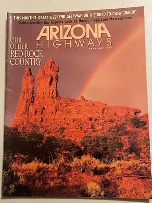Arizona Highways Magazine February 1999 Red Rock Country Navajo Hopi Zuni Travel - Image 1