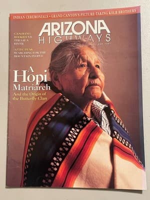 Arizona Highways Magazine May 1997 Hopi Matriarch Native American Travel Issue - Image 1