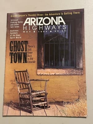 Arizona Highways Magazine May 1993 Ghost Towns Travel Issue Vintage Collectible - Image 1