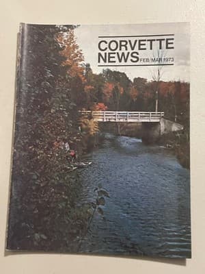 Corvette News Magazine Feb/Mar 1973 Vintage Chevrolet Corvette Enthusiast Issue - Image 1