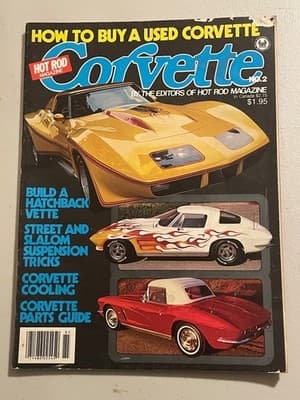 Hot Rod Magazine Corvette How To Buy A Used Corvette No.2 Single Issue Vintage - Image 1