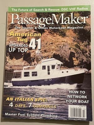 PassageMaker Magazine October 2007 Trawler Ocean Motorboat Issue Boating Guide - Image 1