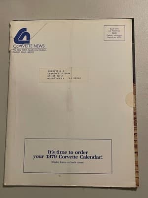Corvette News Magazine Feb/Mar 1979 Vintage Corvette Cars Collectible Issue - Thumbnail 2