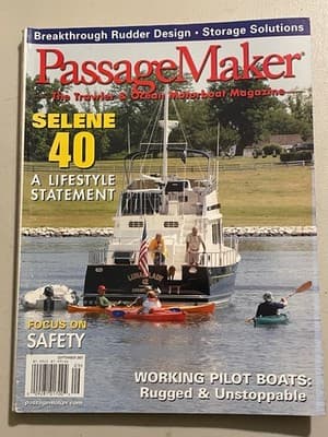 PassageMaker Magazine Sept 2007 Selene 40 Working Pilot Boats Ocean Trawler - Image 1
