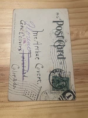 Vintage Humorous Cartoon Postcard Ive Grown A Couple Of Feet Since I Saw You - Thumbnail 2