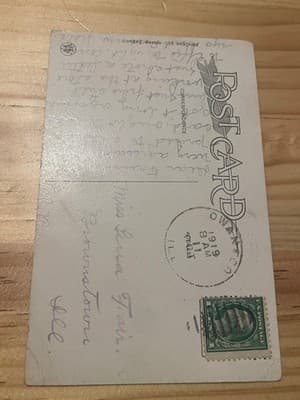 Vintage Donkey Postcard 1919 Humorous Ive Certainly Got A Kick Coming With1c - Thumbnail 2