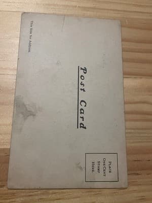 Vintage Horse Racing Postcard COMING Watch Me On The Homestretch Unposted - Thumbnail 2