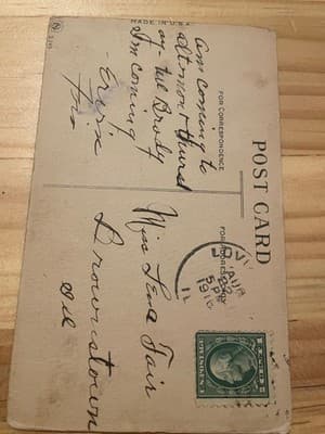 Vintage 1916 Postcard Child Sifter Sentimental Humorous Divided Back Made in USA - Thumbnail 2
