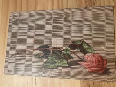 Raphael Tuck & Sons Post Card Series 131 Embossed Rose Vintage Tucks Post Card - Image 1