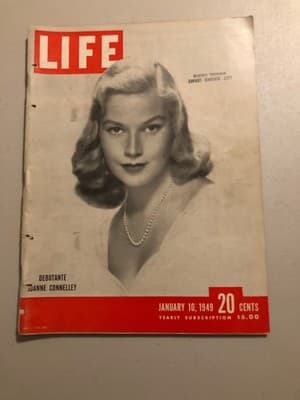 LIFE Magazine January 10 1949 Debutante Joanne Connelley Vintage Coca-Cola Ad - Image 1