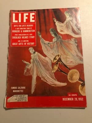 LIFE Magazine Dec 29 1952 Vintage Famous Salzburg Marionettes Coca Cola Ad - Image 1