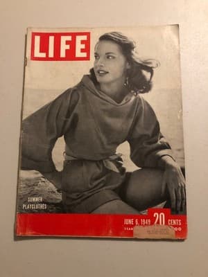 LIFE Magazine June 6 1949 Vintage Issue Lucky Strike Ad Original Cover 20 Cents - Image 1
