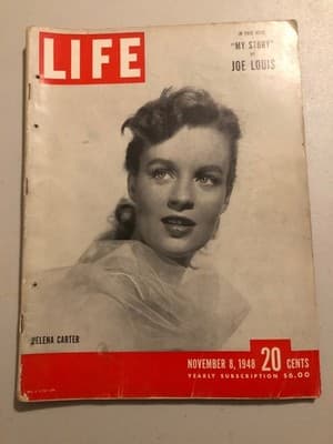 LIFE Magazine November 8 1948 Helena Carter Joe Louis Vintage Collectible Issue - Image 1