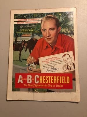 LIFE Magazine Oct 17 1949 Issue Bing Crosby Chesterfield Ad Vintage Collectible - Thumbnail 2
