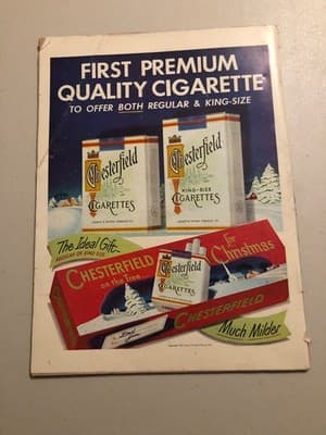 Life Magazine December 22 1952 Vintage 1952 Cover 30-Inch Horse Chesterfield Ad - Thumbnail 2