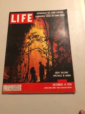 Life Magazine December 14 1959 Great Volcanic Spectacle in Hawaii Vintage Rare - Image 1
