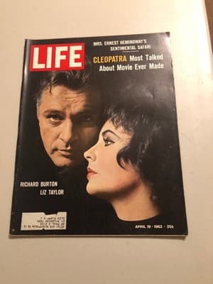 LIFE Magazine April 19 1963 Cleopatra Movie Issue Vintage Back Issue Collectible - Image 1