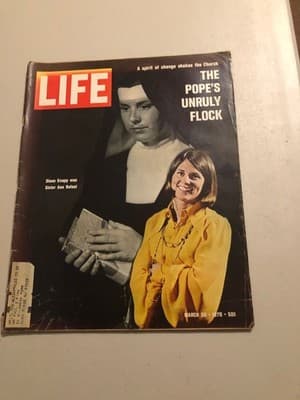 Life Magazine March 20 1970 The Pope's Unruly Flock Vintage Collectible Issue - Image 1