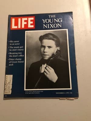 LIFE Magazine The Young Nixon Nov 6 1970 Vintage News Magazine Coca Cola Ad - Image 1